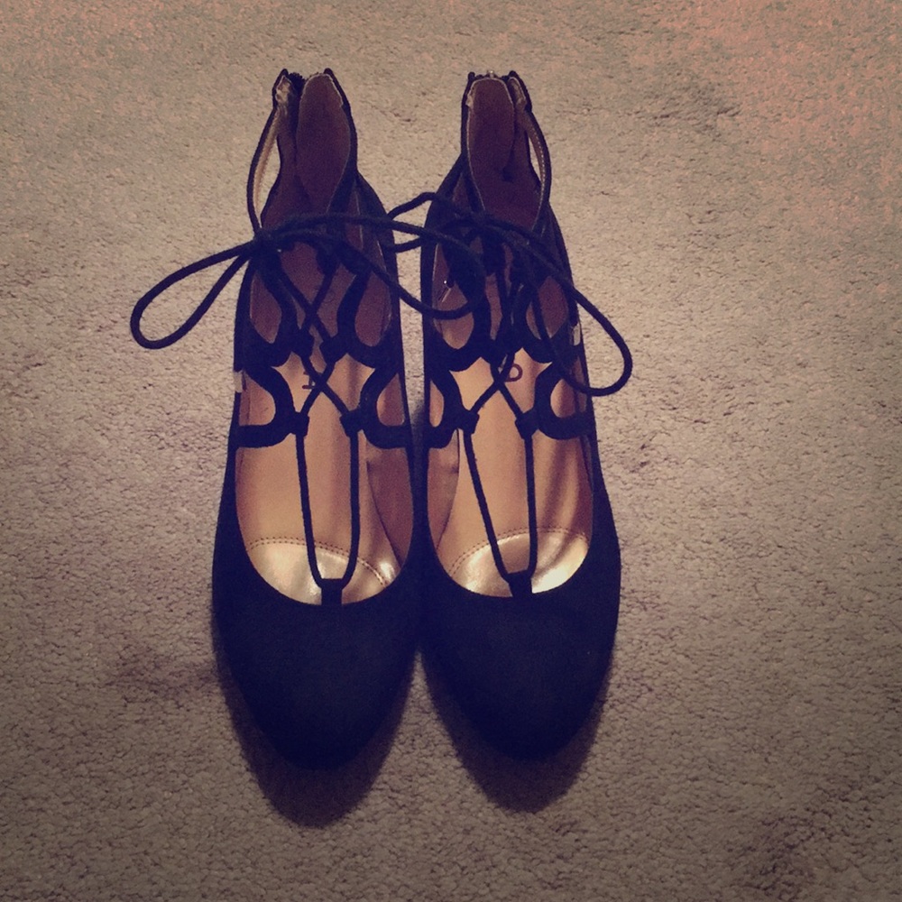Black heels